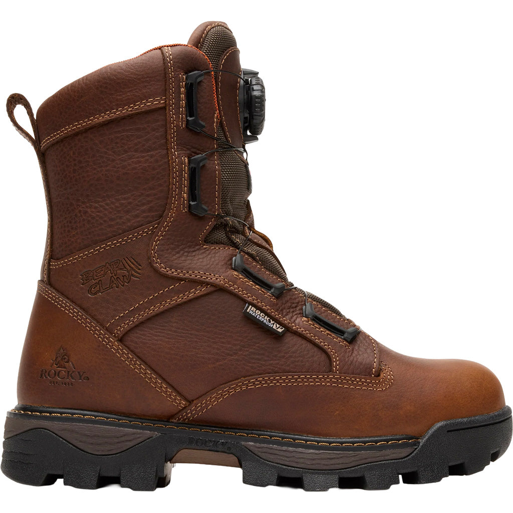 Rocky Bearclaw HD Hunting Boot in Men's 9 - Front View