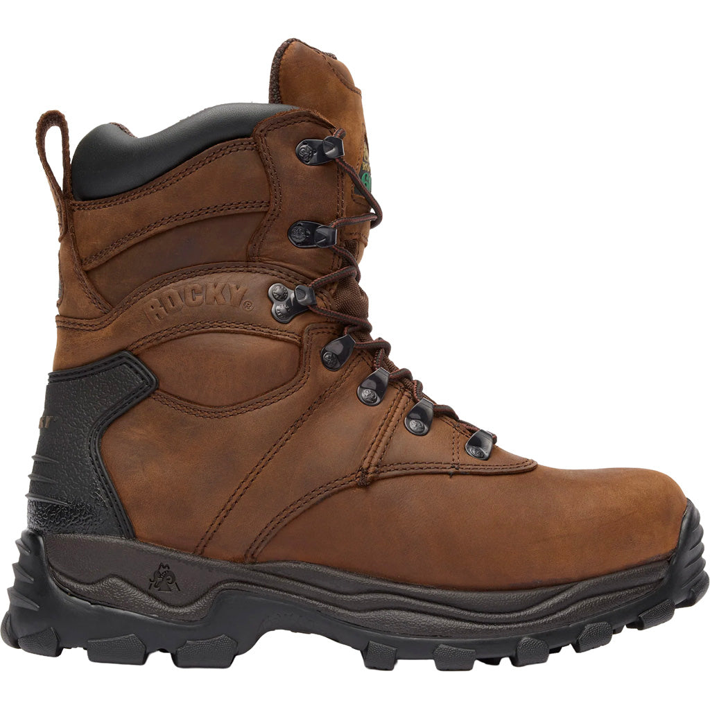 Rocky Sport Utility Boot in Brown Men's 13 - Front View