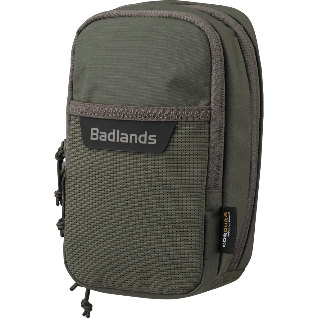 Badlands Vertical Pocket Pack Accessory in Olive - Front View