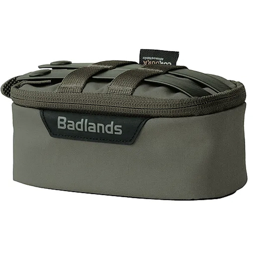 Badlands Bottom Pocket Bino Harness Accessory in Olive - Front View