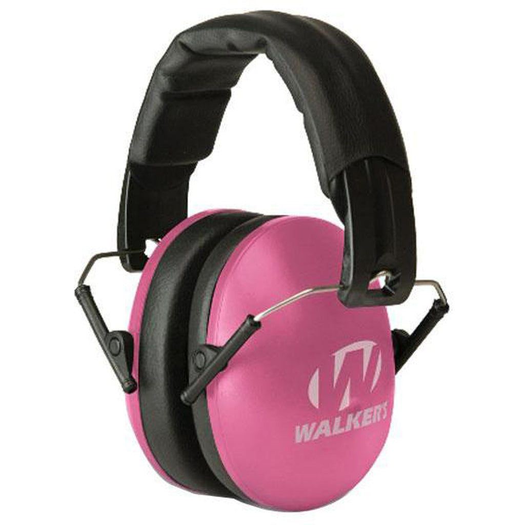Walkers Youth And Womens Folding Passive Muff in Pink - Front View