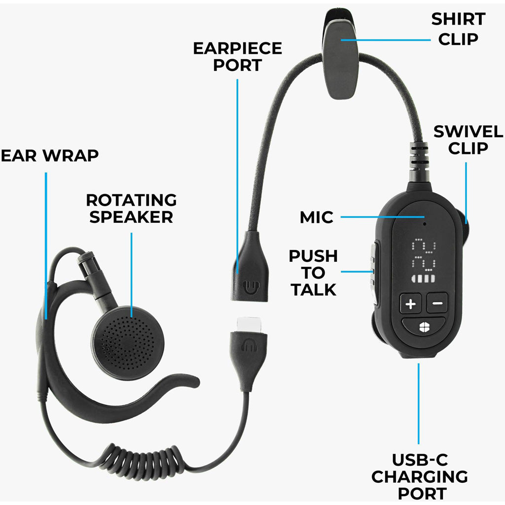 Midland ClipTalk FRS Radio - Alternate View 1
