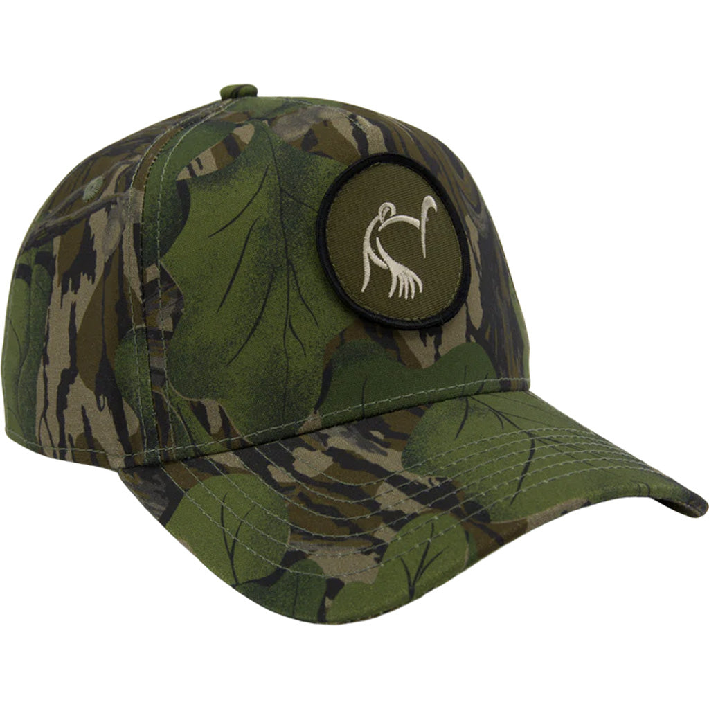 Drake Waterfowl Drake Lost + Ol' Tom EA5Y Circle Patch Hat - Front View