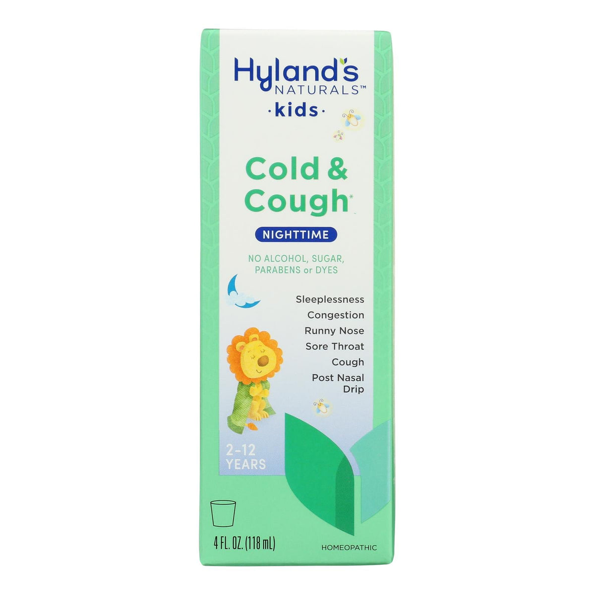 Hyland's 4Kids Night Cold 'n Cough - 3-4 Fl Oz, Case of 3