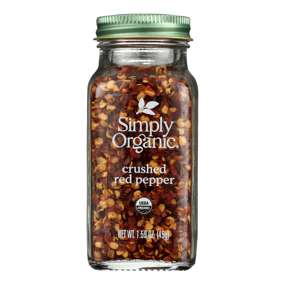 Simply Organic Crushed Red Pepper, 1.59 oz (Case of 6)