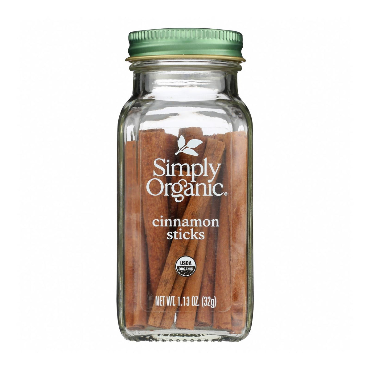 Simply Organic Whole Cinnamon Sticks, 1.13 oz (Case of 6)