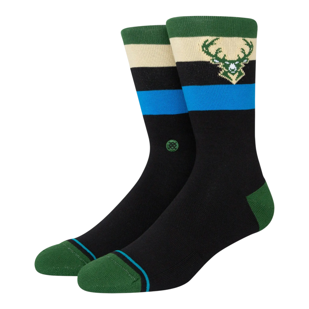 Stance Bucks ST Men's Crew Socks — Dark Green