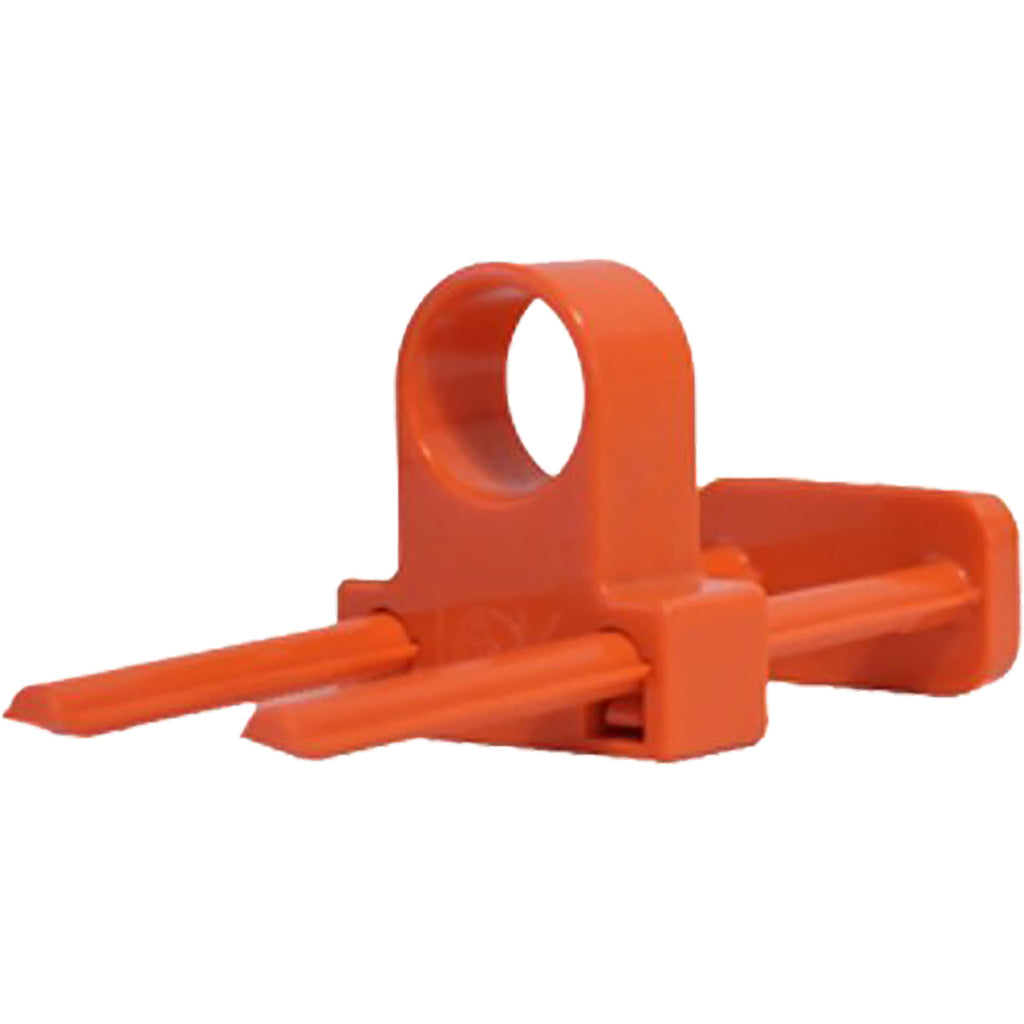 ACU Archery Econo Lok in Orange 25 pk. - Front View