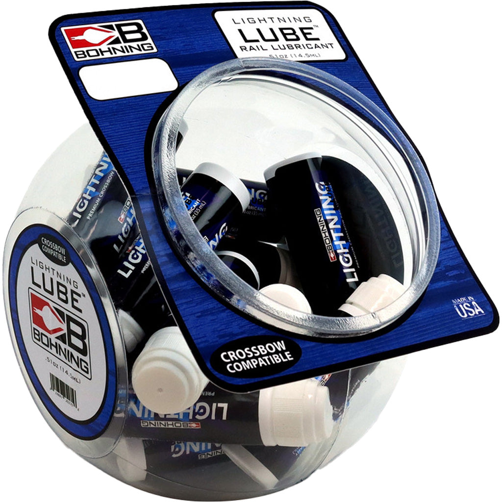Bohning Lightning Lube Fish Bowl - Front View