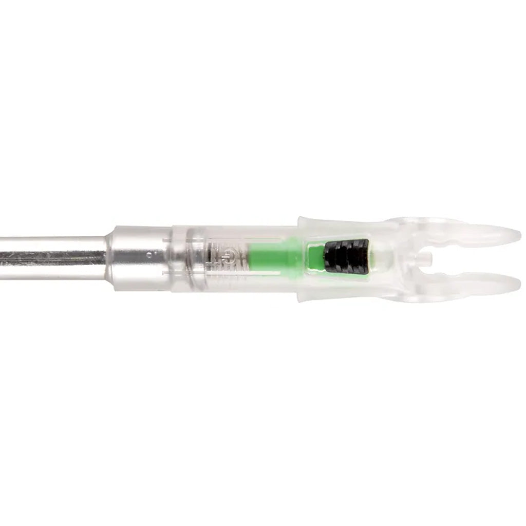 30-06 UFO Lighted Nock in Green .166 3+1 BP - Front View