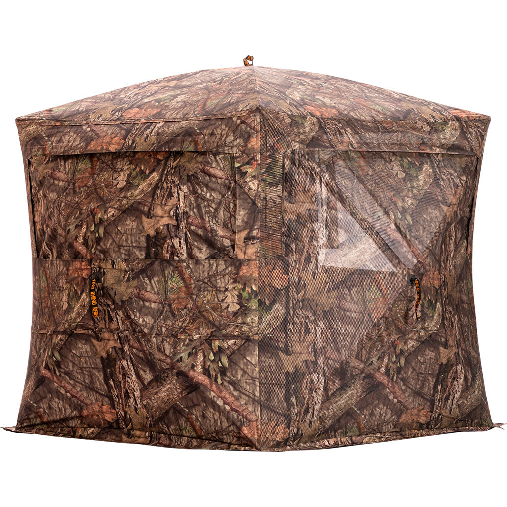 Rhino Blind 180 Pro FD in Mossy Oak Bottomlands Camo - Front View