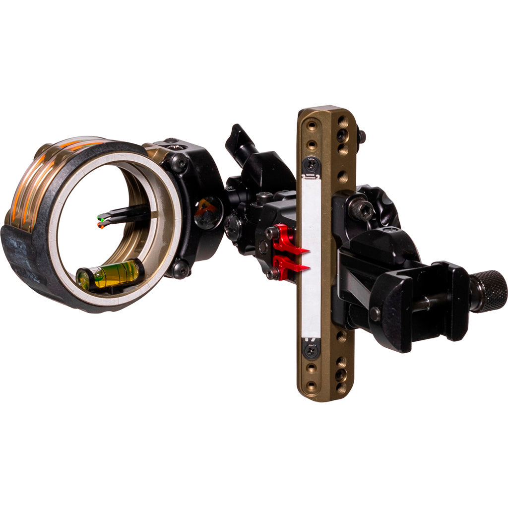 Axcel LANDSLYDE Picatinny Slider Sight Tac. BH in AccuStat II Micro 2 Pin .019 - Front View