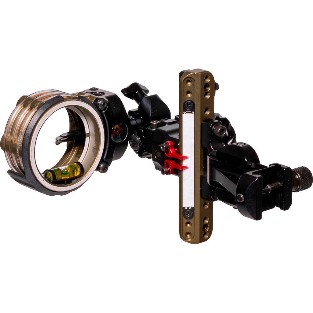 Axcel LANDSLYDE Picatinny Slider Sight Tac. BH in AccuStat II Micro 2 Pin .010 - Front View