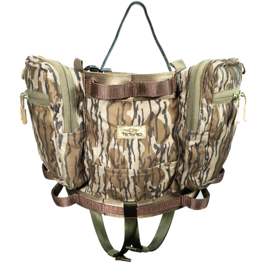 Grit Workhorse Saddle Kit in Mossy Oak Bottomlands XL - Front View