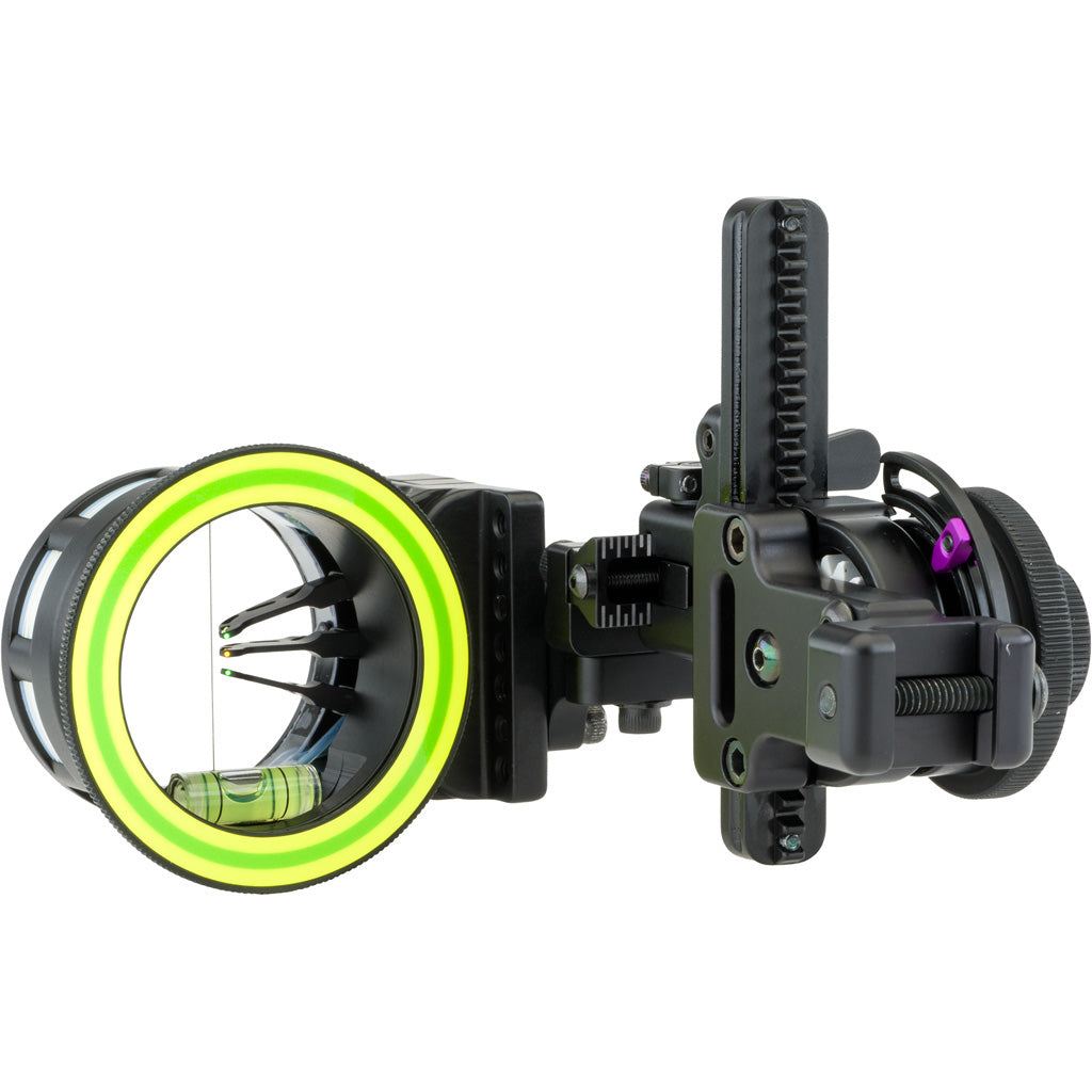 Spot Hogg Boonie Picatinny Mount Sight in 3 Pin .010 RH - Front View