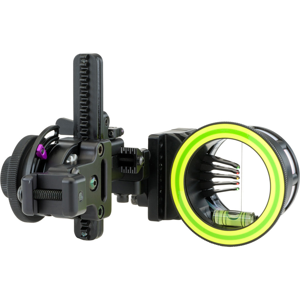 Spot Hogg Boonie Picatinny Mount Sight in 5 Pin .029 LH - Front View