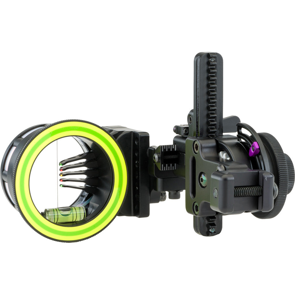 Spot Hogg Boonie Picatinny Mount Sight in 5 Pin .019 RH - Front View