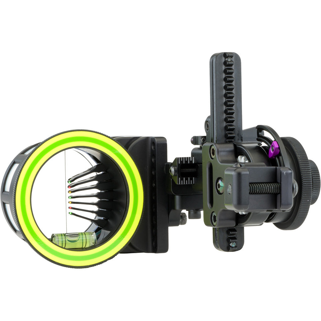 Spot Hogg Boonie Picatinny Mount Sight in 7 Pin .029 RH - Front View