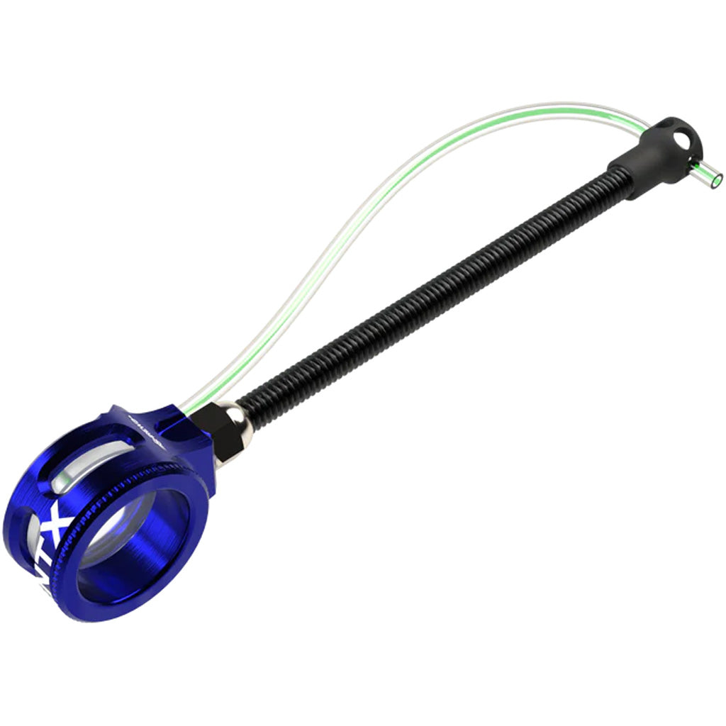 Shrewd Archery Shrewd VentX Recurve Scope Kit in Blue .029 - Front View