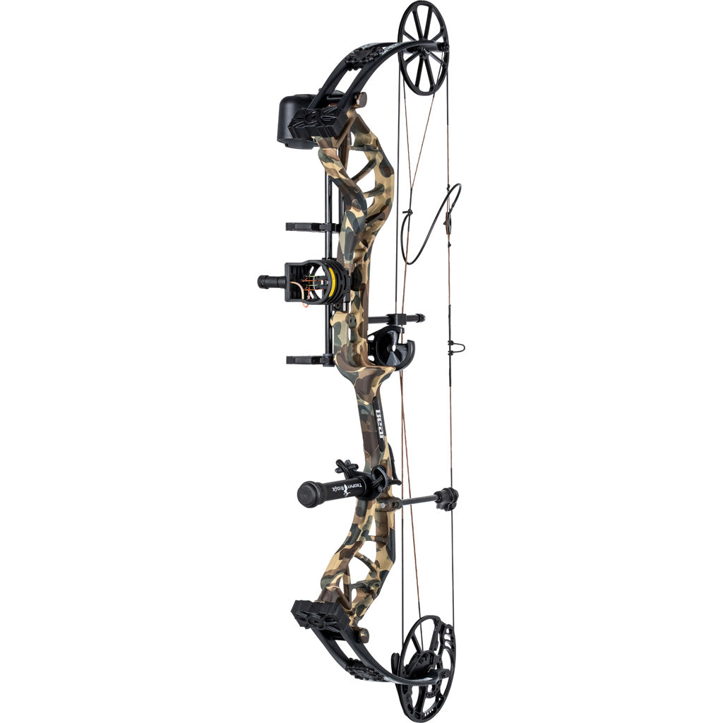 Bear Species XT RTH Bow Package in Fred Bear/Black 55-70 lbs. RH - Front View