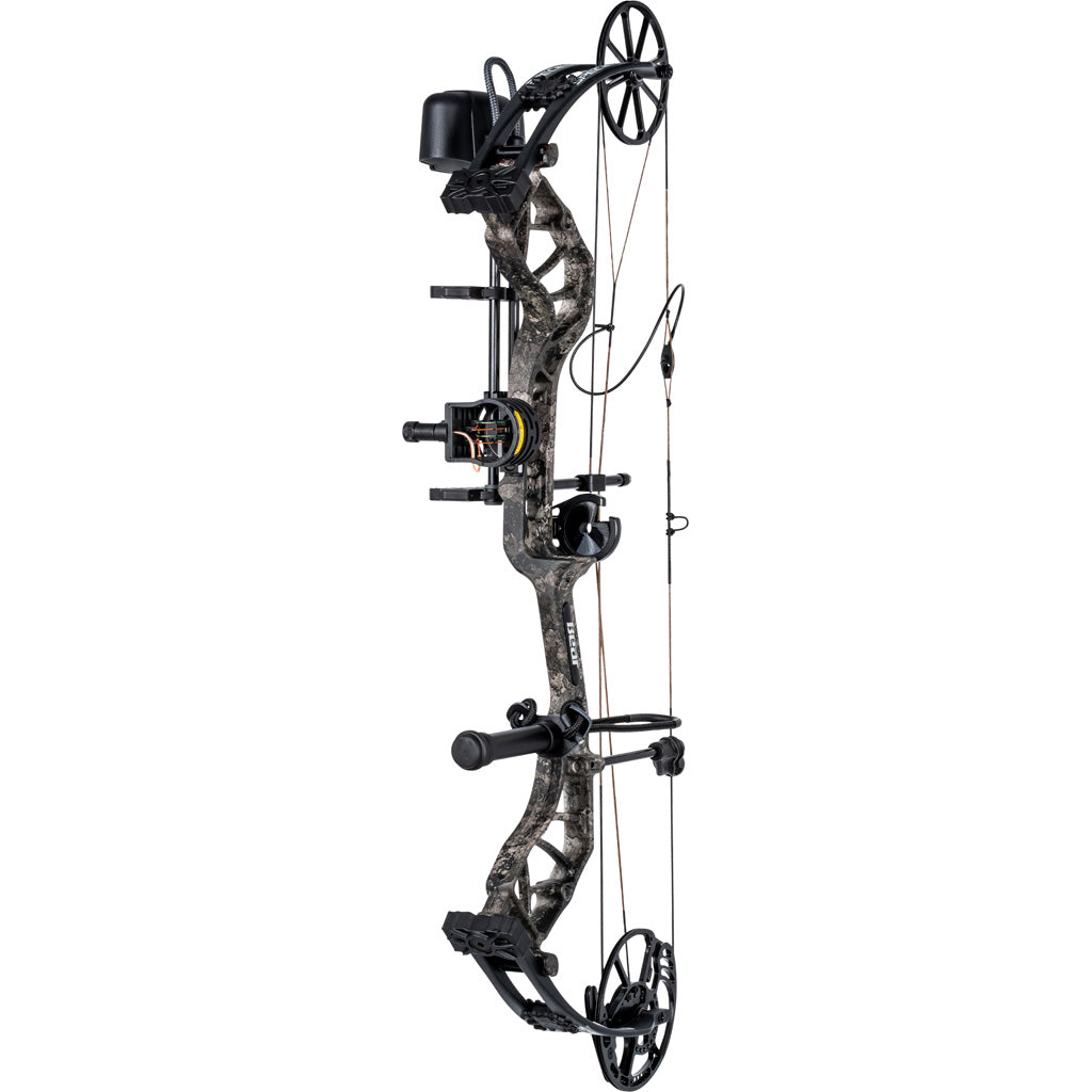 Bear Species XT RTH Bow Package in True Timber Strata/Black 55-70 lbs. RH - Front View