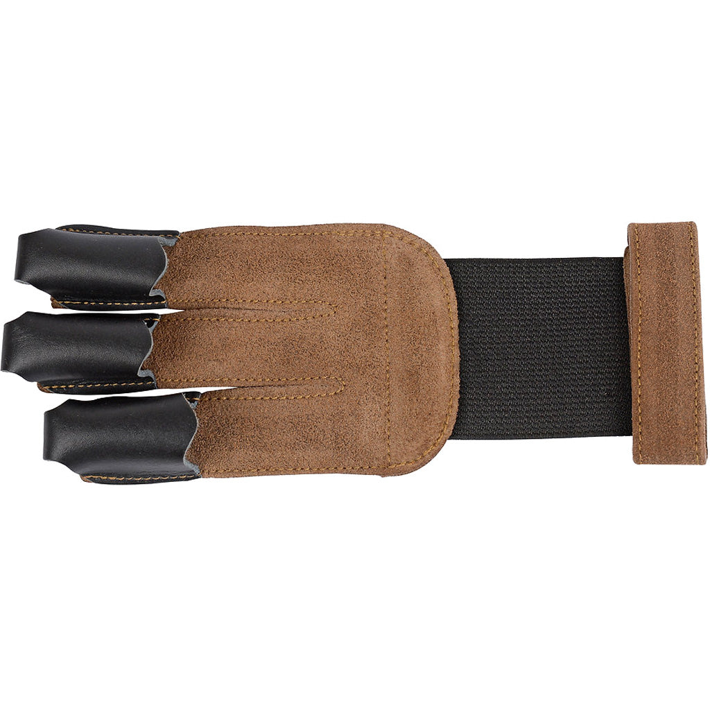 30-06 Leather Tip Shooting Glove 3 Finger in Medium - Front View