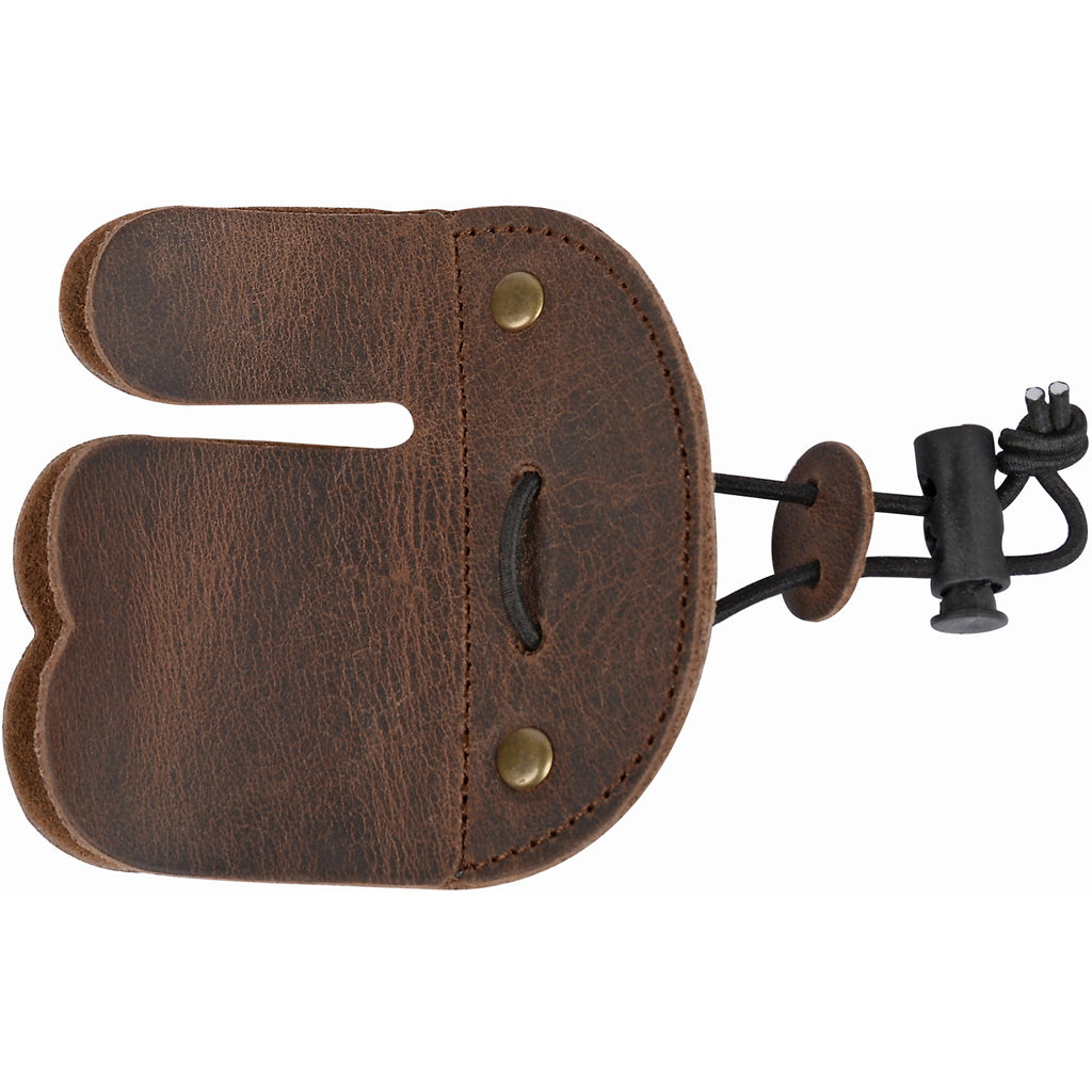 30-06 Quick Release Split Finger Shooting Tab in Large - Front View