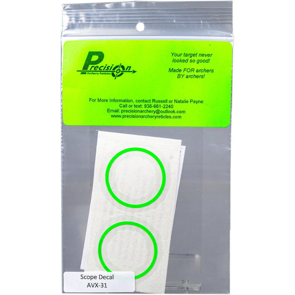 TRU Ball Axcel AVX-31 Scope Ring Mask Reticle - Alternate View 1