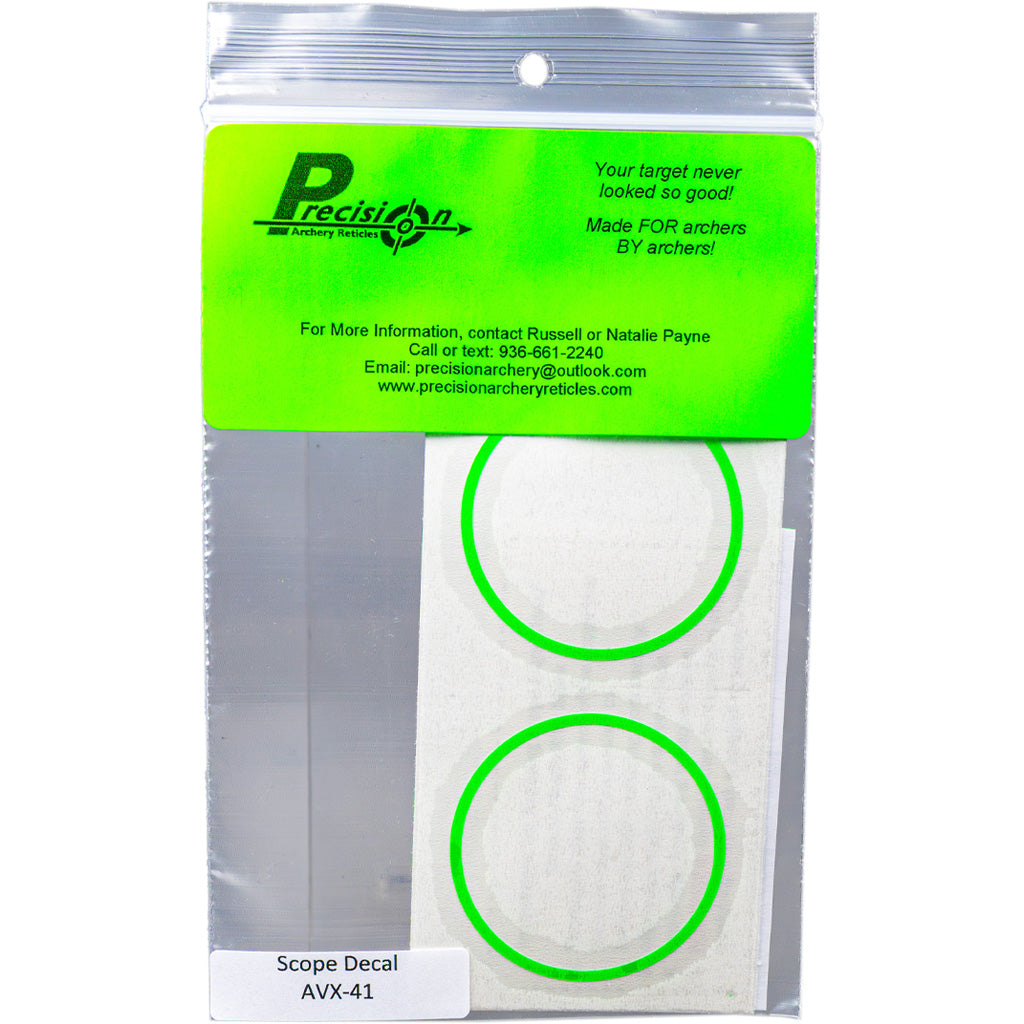 TRU Ball Axcel AVX-41 Scope Ring Mask Reticle - Alternate View 1
