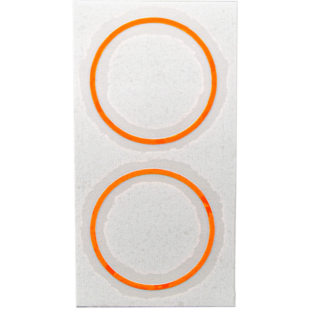 TRU Ball Axcel AVX-41 Scope Ring Mask Reticle in Orange - Front View