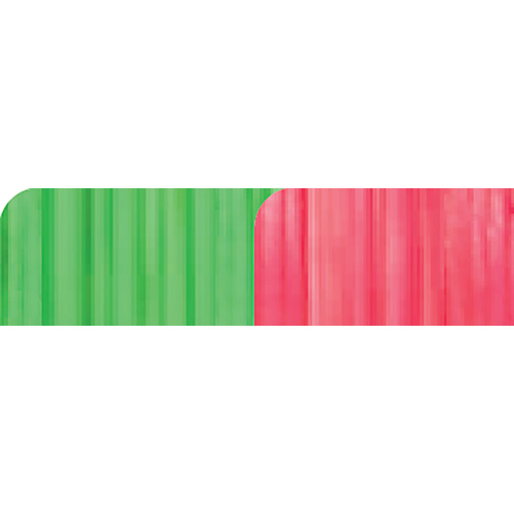 First String Genesis String and Cable Set in Green/Pink - Front View