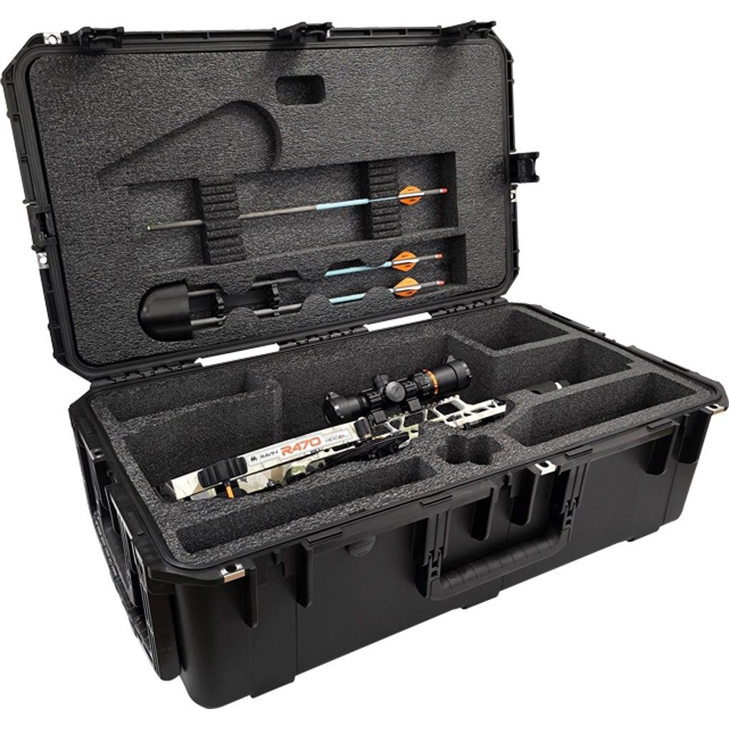 SKB iSeries Crossbow Case in Black Ravin 470 - Front View