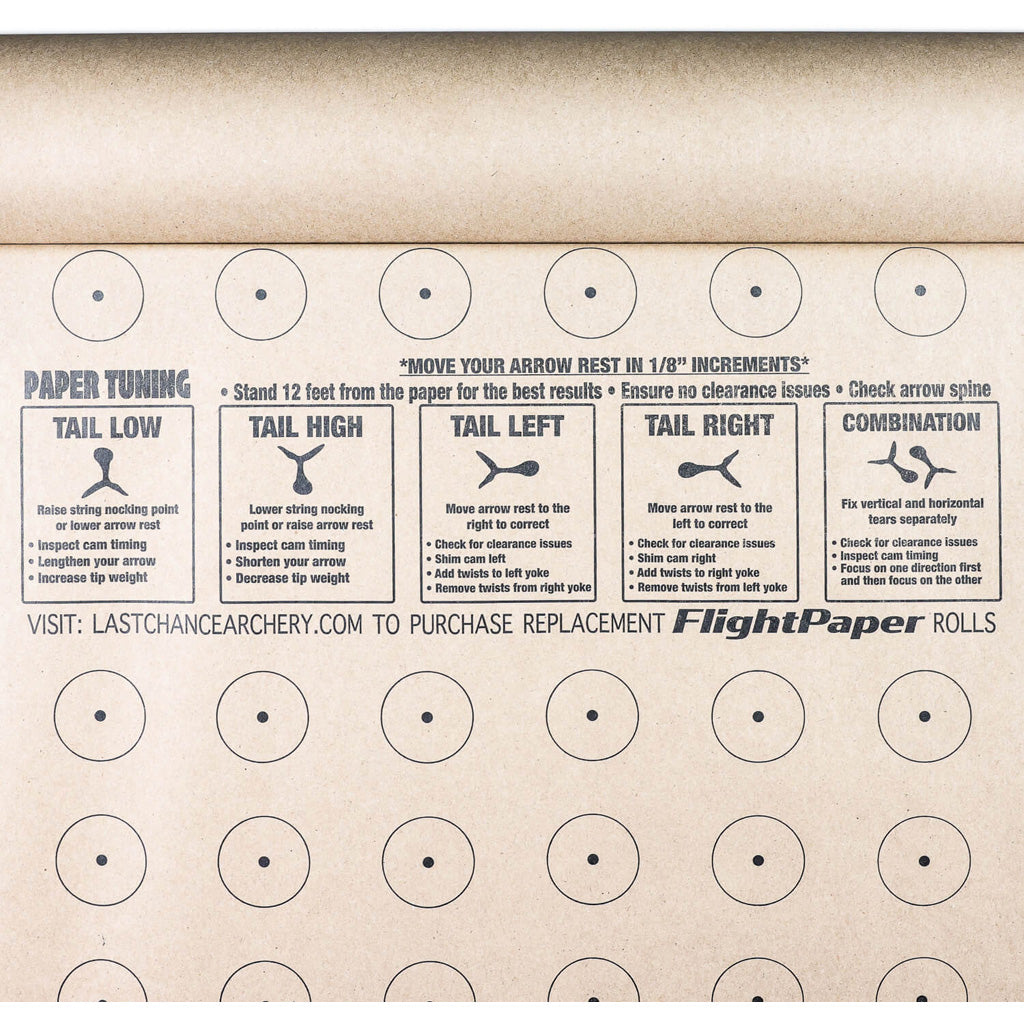 Last Chance Archery Last Chance Flight Check Paper - Alternate View 1