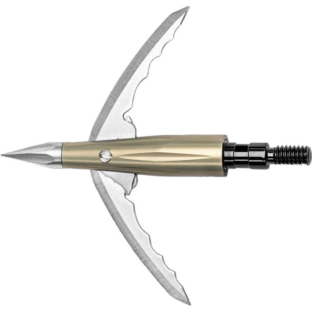 Bowmar Beast Mechanical Crossbow Broadhead in 100 gr. 2.3 in. 3 pk - Front View