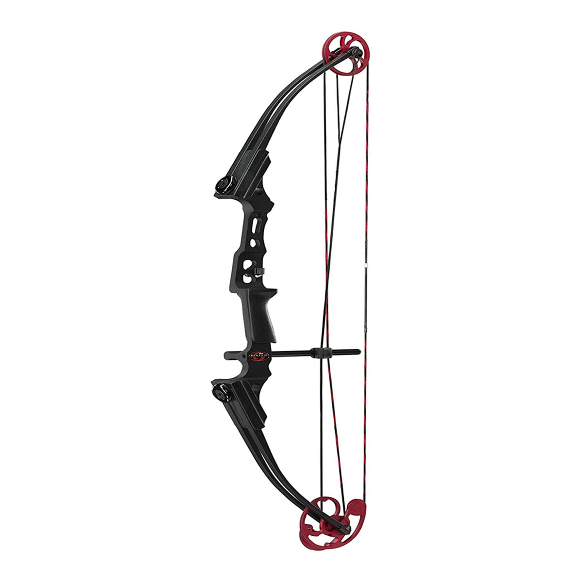 Genesis Mini Bow in Black w/Red Cam RH - Front View