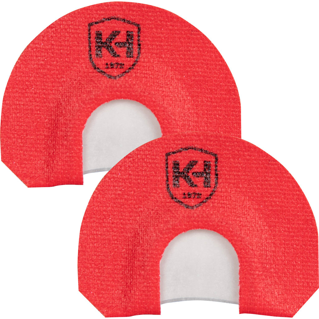 Knight and Hale HD Series Mouth Turkey Call in Red/White - Front View
