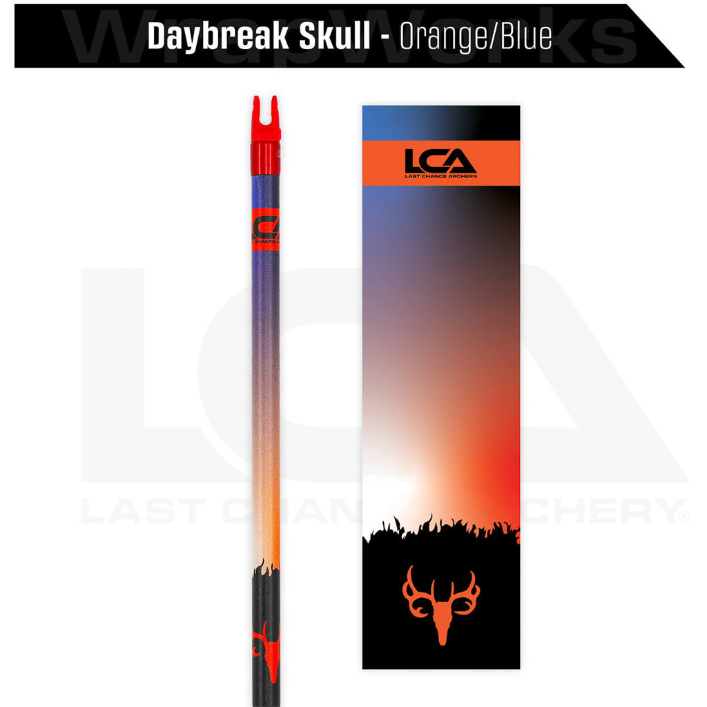 Last Chance WrapWorks Stock Daybreak Skull in L - Front View