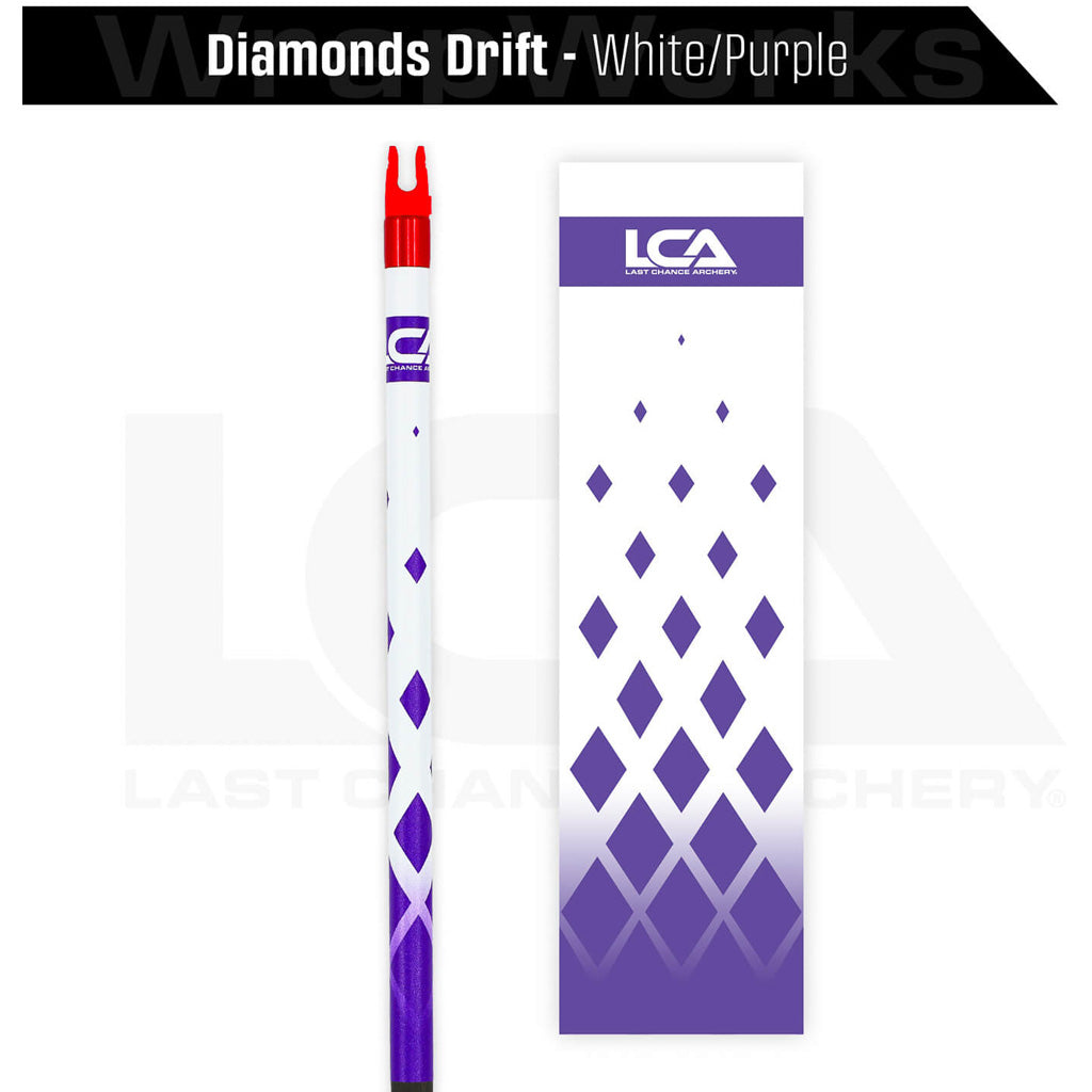 Last Chance WrapWorks Stock Diamonds Drift in Fixed - Front View