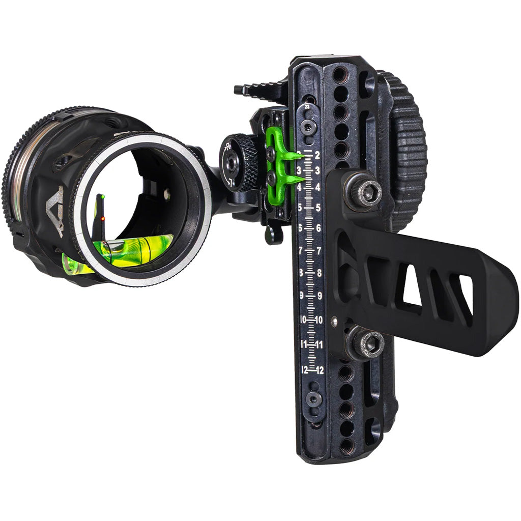 Axcel Driver Plus Slider Sight CK w/AVX-31 Scope in Midnight Cerakote .019 Ranger Pin Bridgelock - Front View