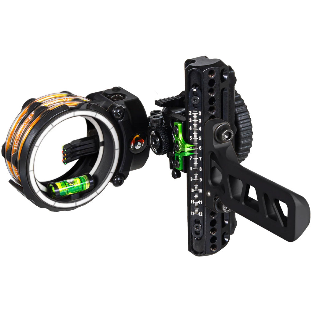 Axcel Driver Slider Sight CK w/Accustat II Scope in Midnight Cerakote .019 Micro 4 Pin Bridglock - Front View