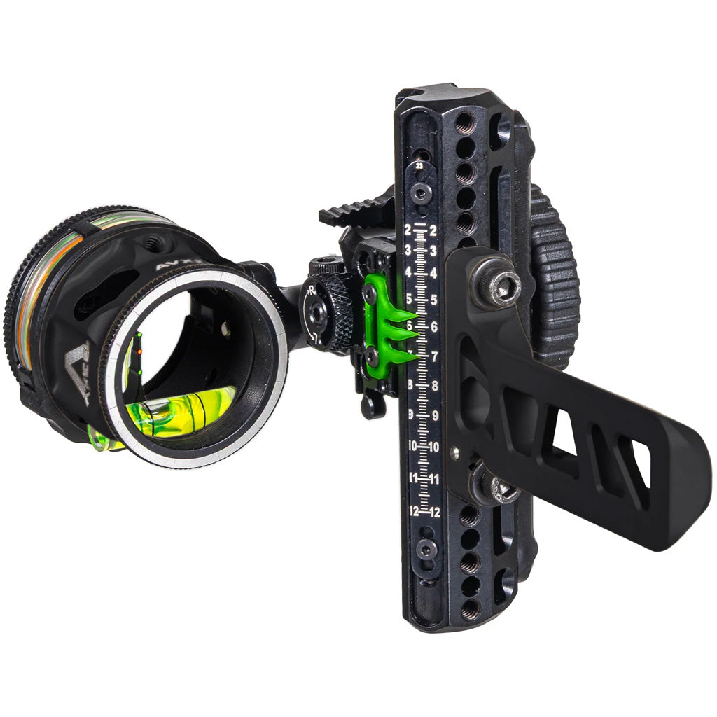Axcel Driver Plus Slider Sight CK w/AVX-41 Scope in Midnight Cerakote .019 Triple Threat Bridgelock - Front View