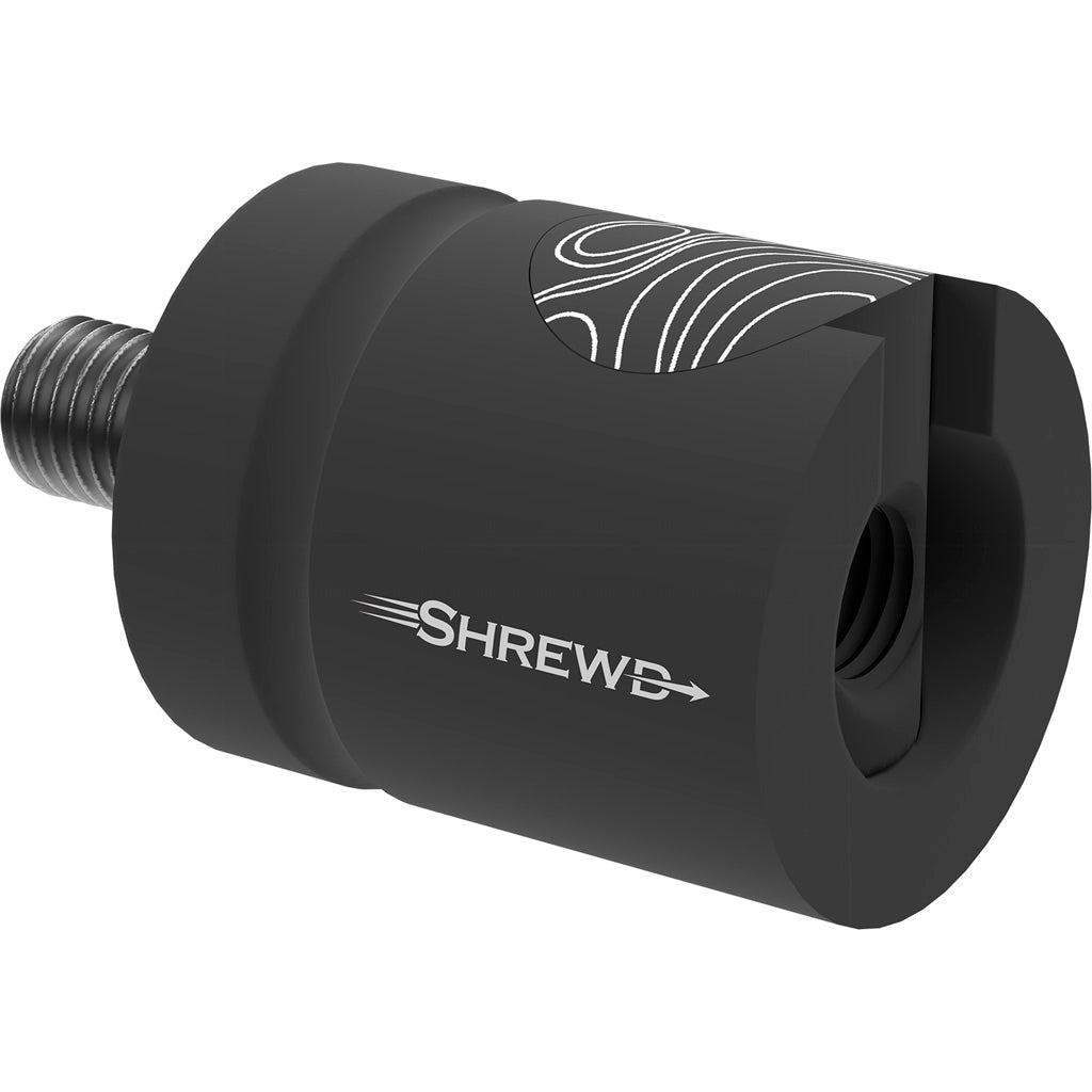 Shrewd Archery Shrewd Straight Disconnect 0 Degree in Grey - Front View