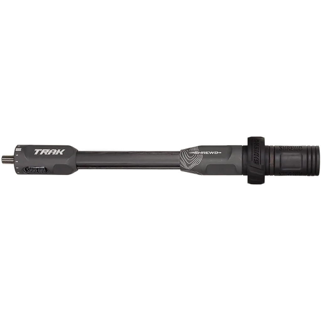 Shrewd Archery Shrewd TRAK Stabilizer in Flint 10 in. - Front View
