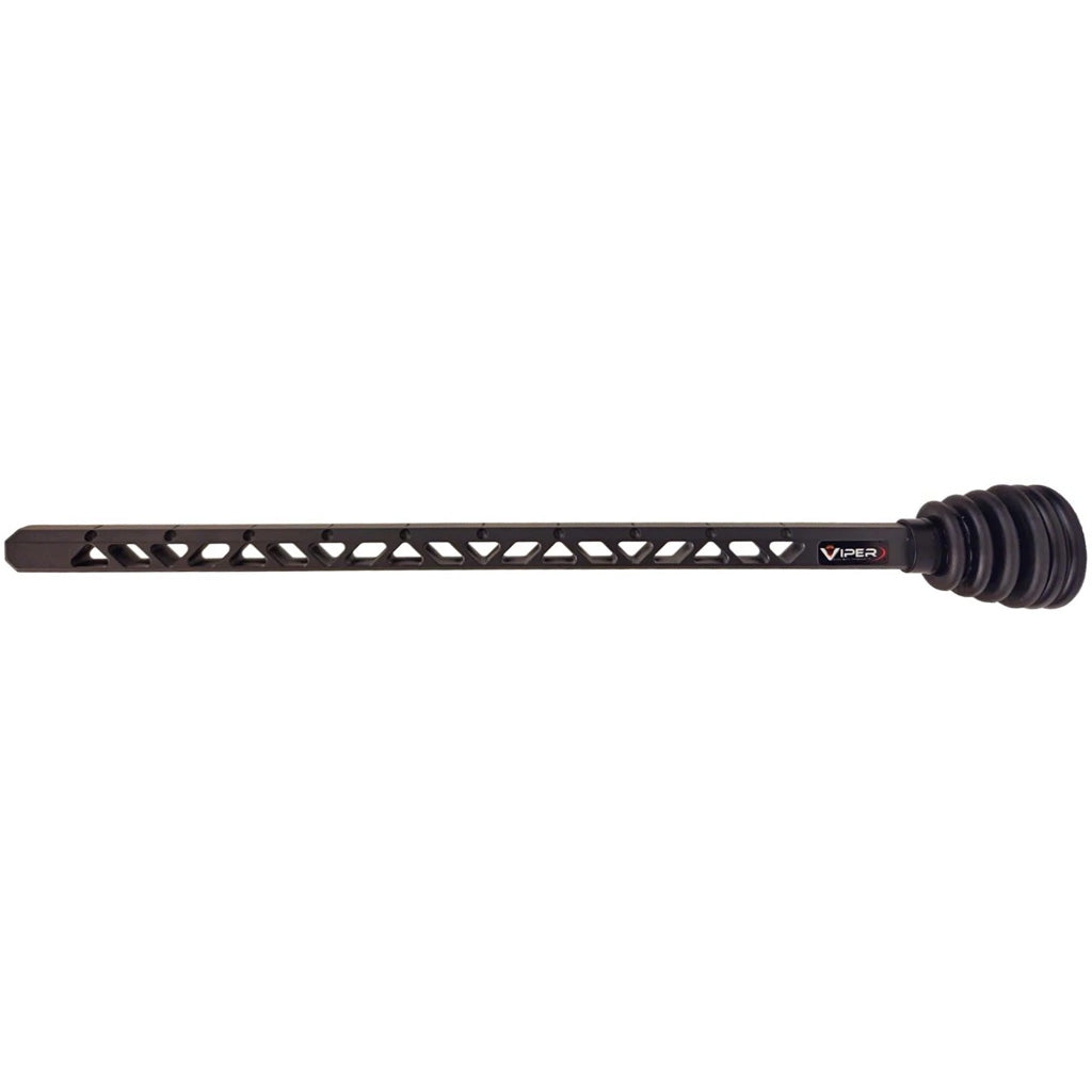 Viper Dovetail Stabilizer in Slate Grey 10 in. w/4 oz. Weight (Fits Mathews) - Front View