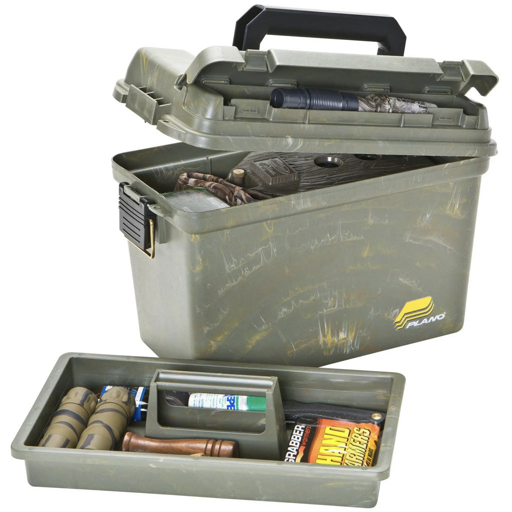 Plano Element-Proof Field/Ammo Box in Green/Yellow - Front View