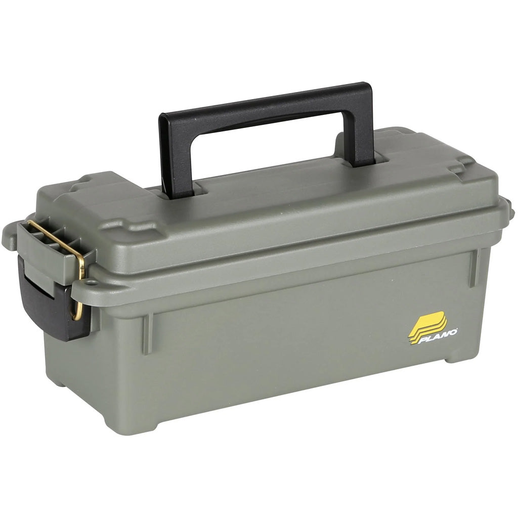 Plano Element-Proof Field/Ammo Box in Green/Black - Front View