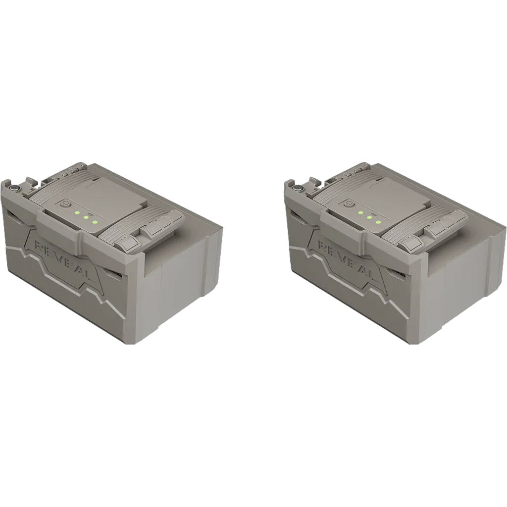 Tactacam Reveal 4.0 Lithium Cartridge in 5k mAh 2 pk. - Front View