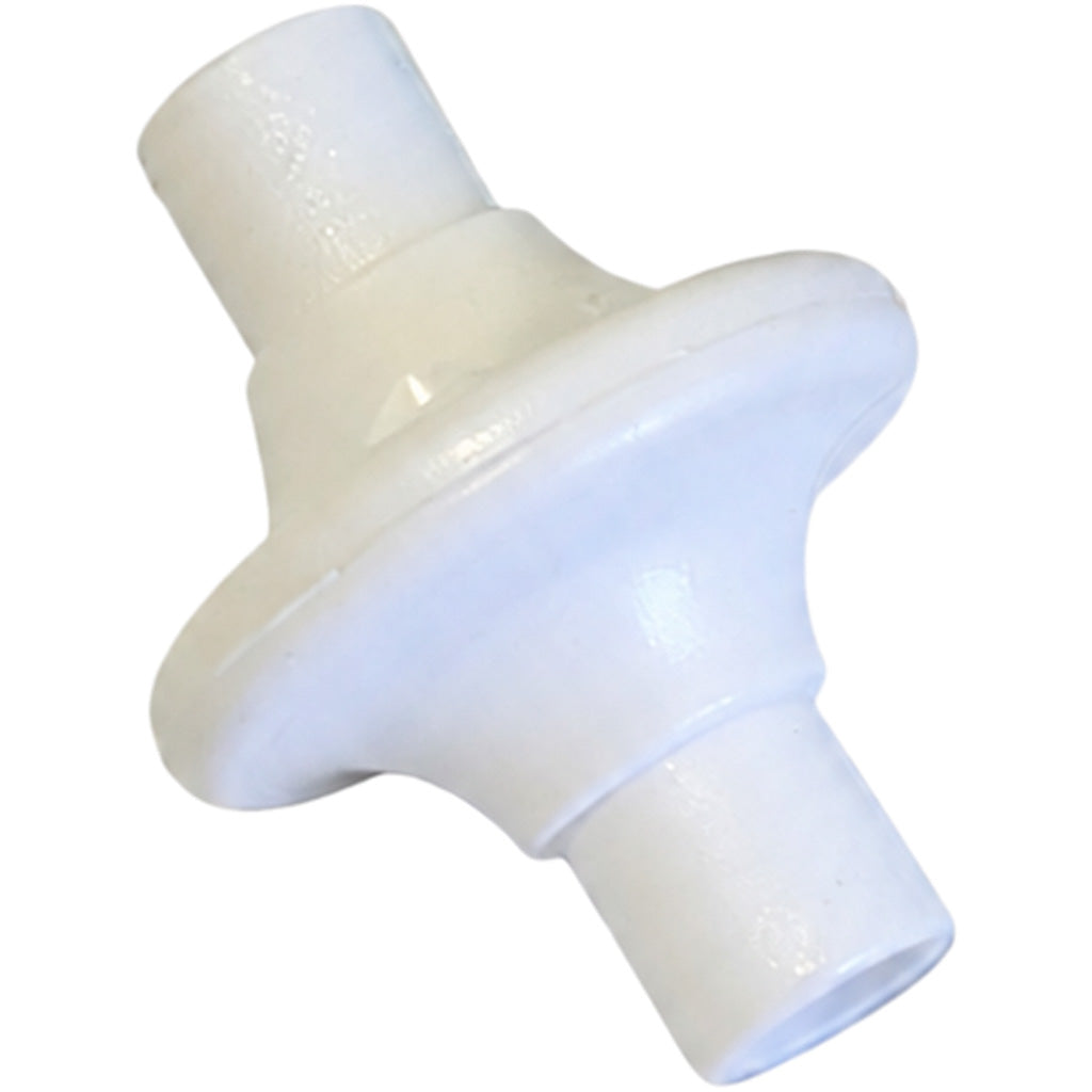 Komfort Kiss Kisser Button in White 25 pk. - Front View