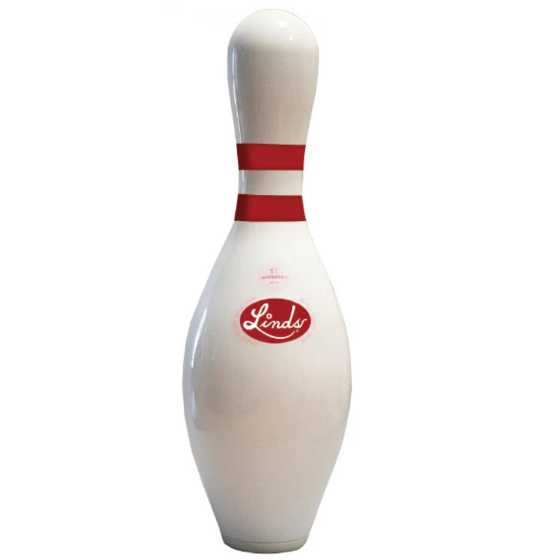 Linds Surlyn White Bowling Pin - Case of 10