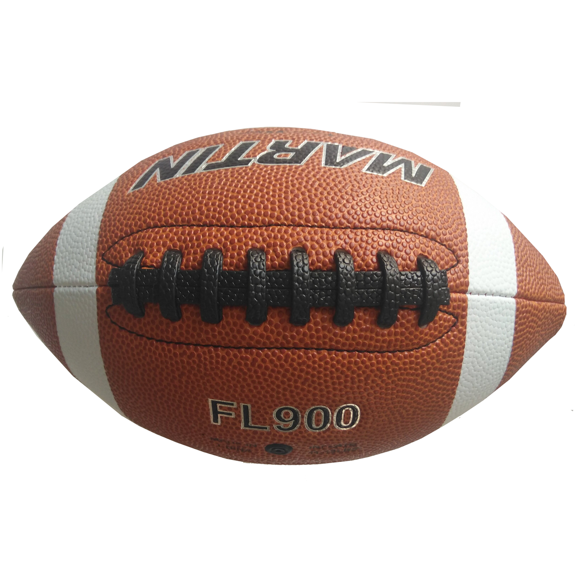 Martin Sports Composite Leather Football, Pee Wee Size - Front View